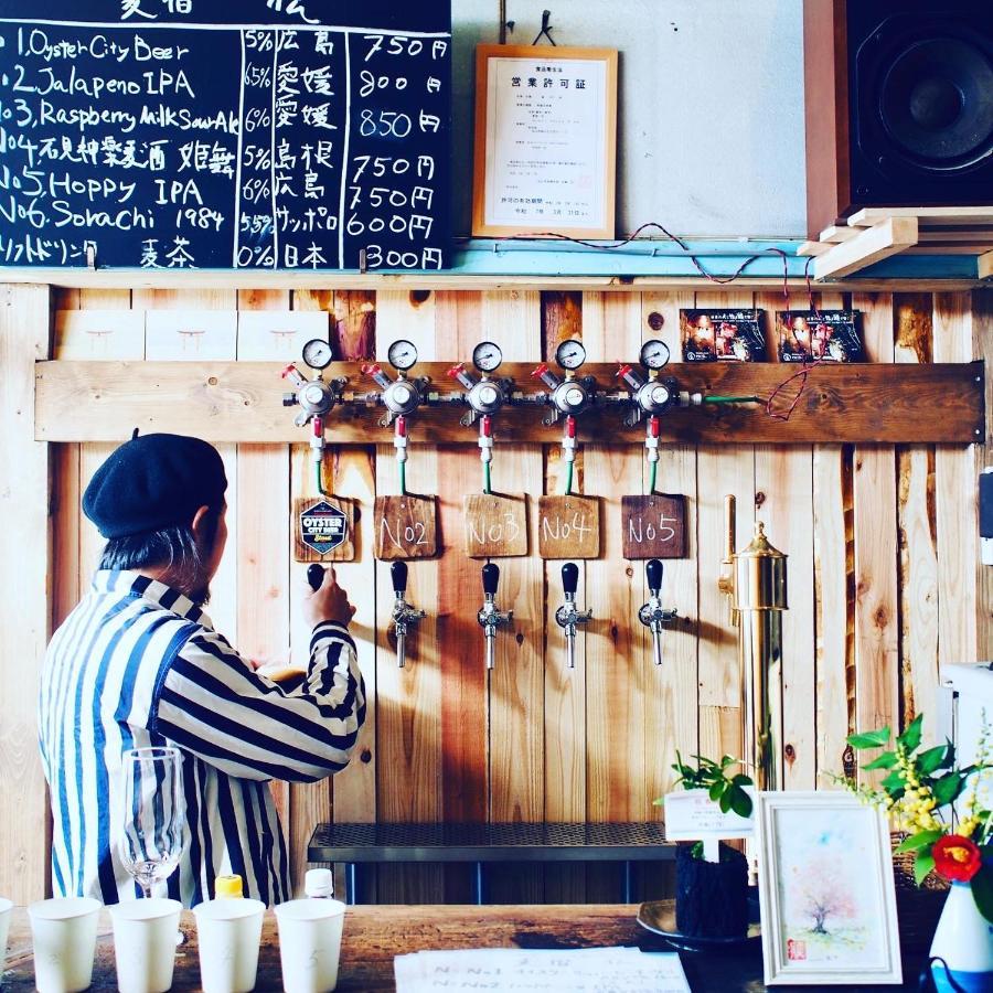 Bakushuku Den Guest House Brew มัตสึยามะ ภายนอก รูปภาพ